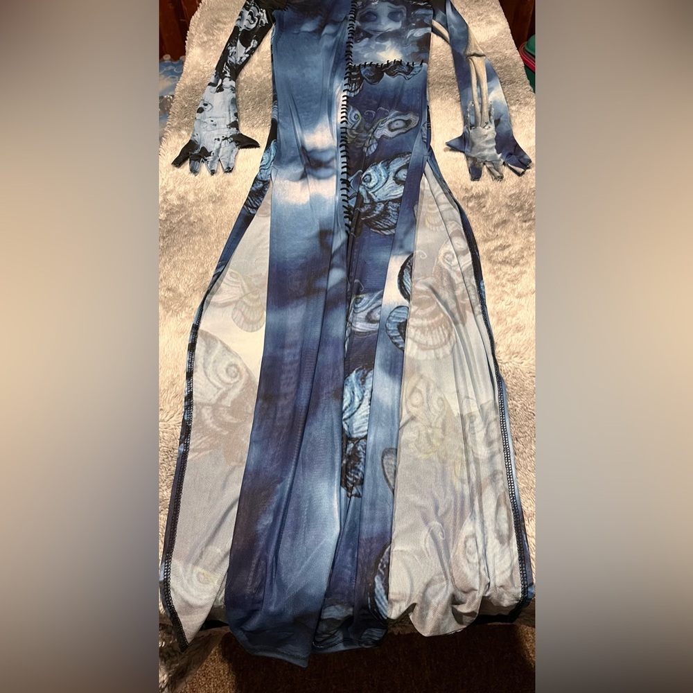 Corpse Bride maxi dress from Dolls Kill x Corpse Bride - Picture 6 of 11